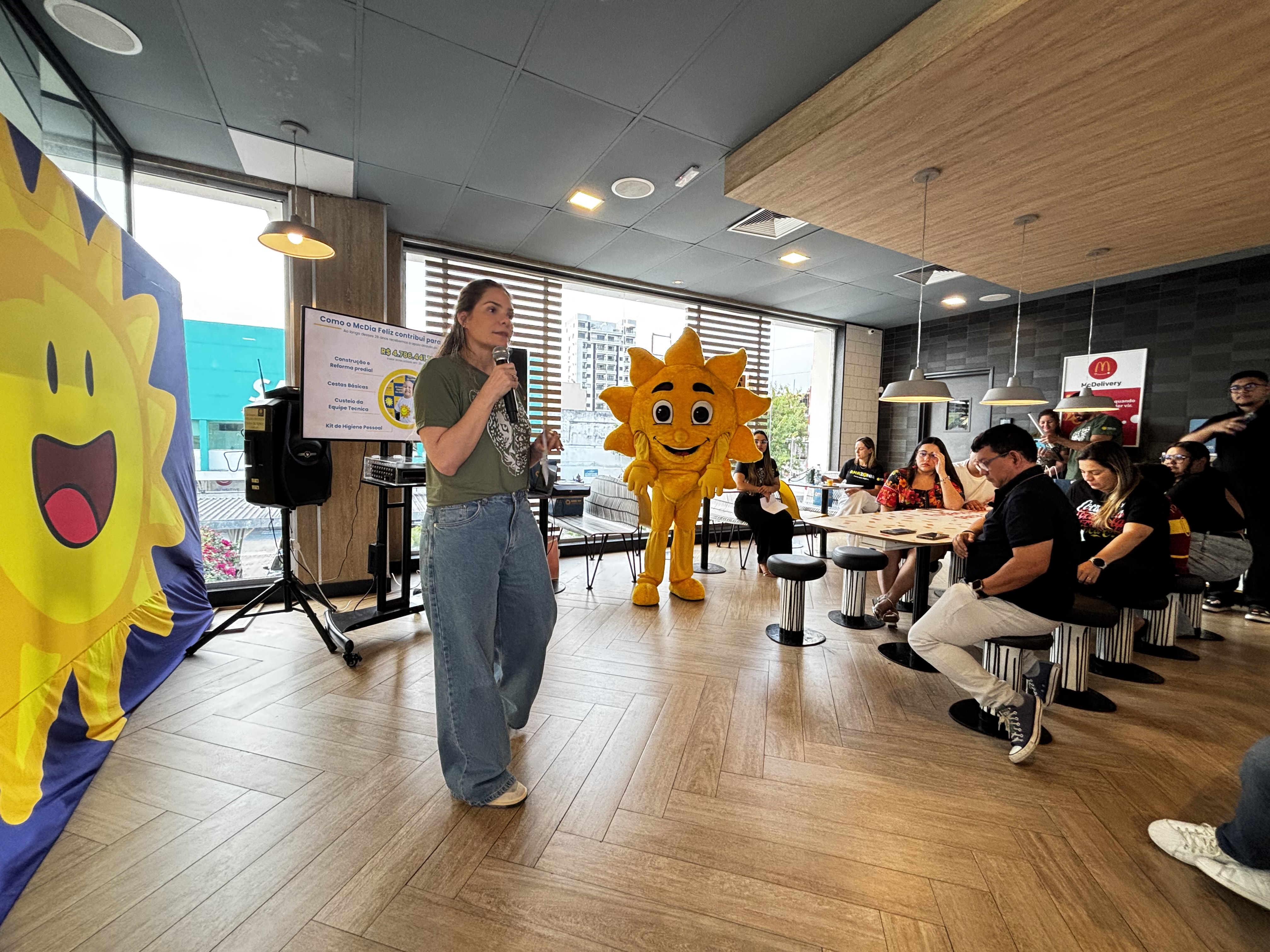 GACC-AM: Big Mac apoia tratamento de crianças com câncer