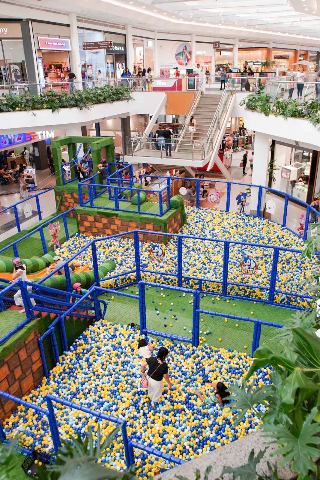 Amazonas Shopping recebe nova atração, o Sonic Adventure Park