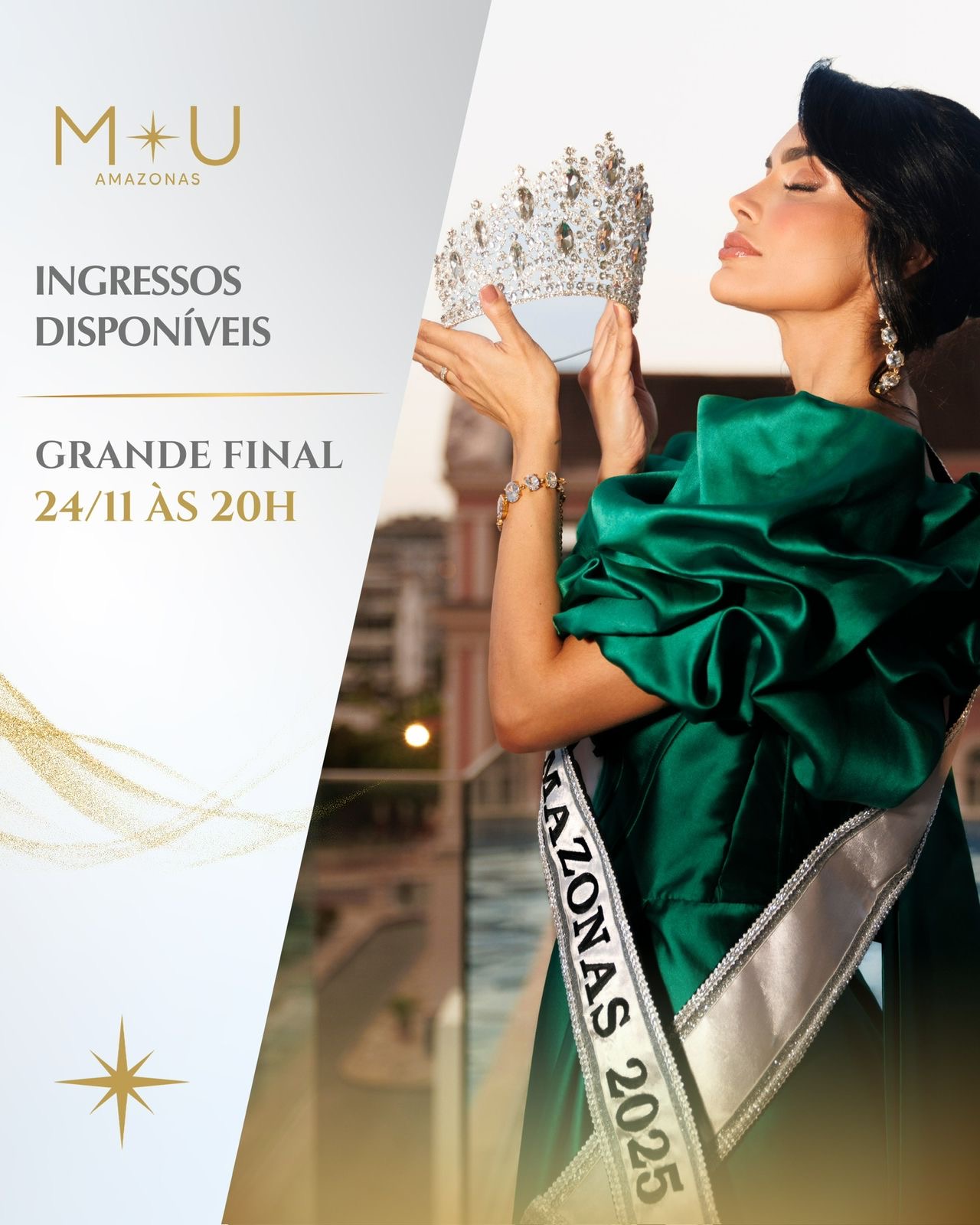 Miss Universe Amazonas 2026 reúne 15 candidatas e confirma programação oficial da grande final
